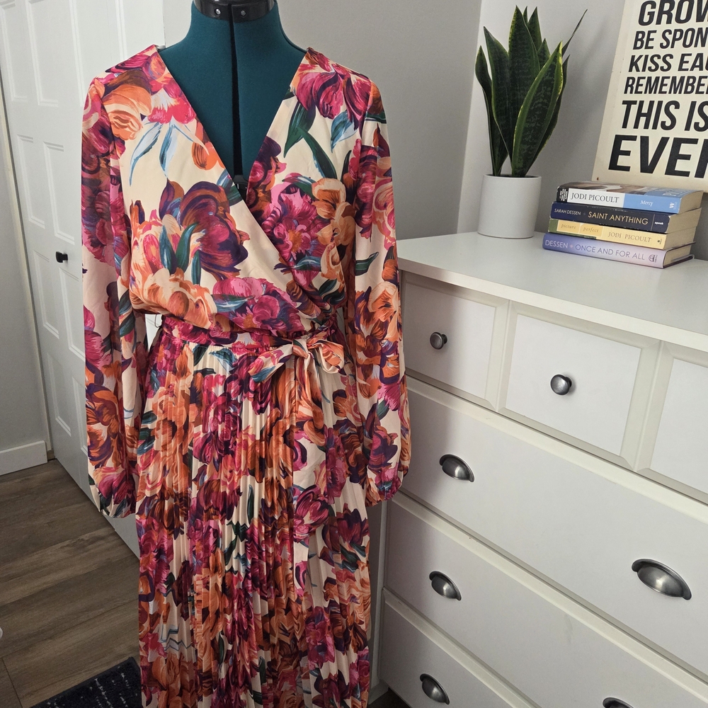 Henly Flying Tomato Floral Wrap Dress - Multicolor